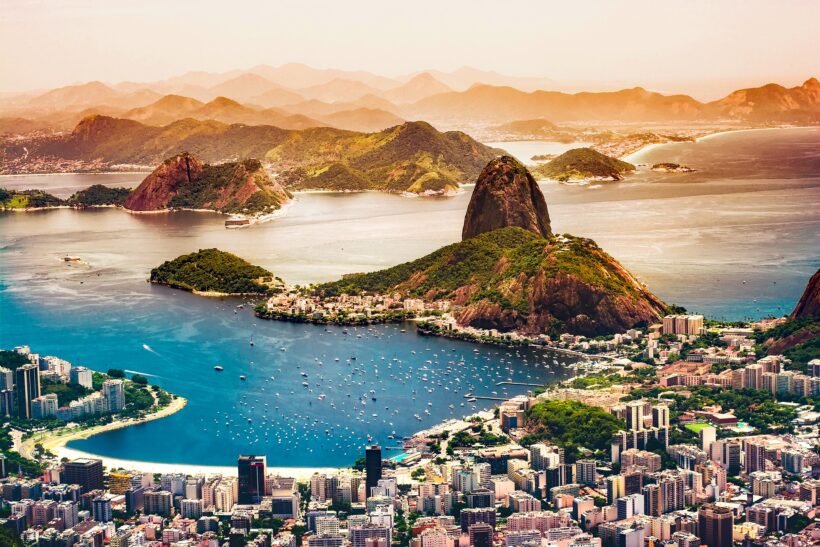 Aerial view of Rio de Janeiro
