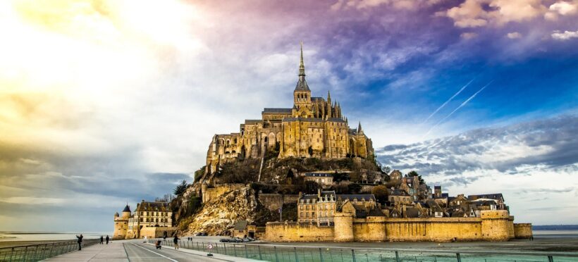 Mont St Michel Abbey, Normandy