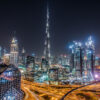 Night Skyline, Dubai