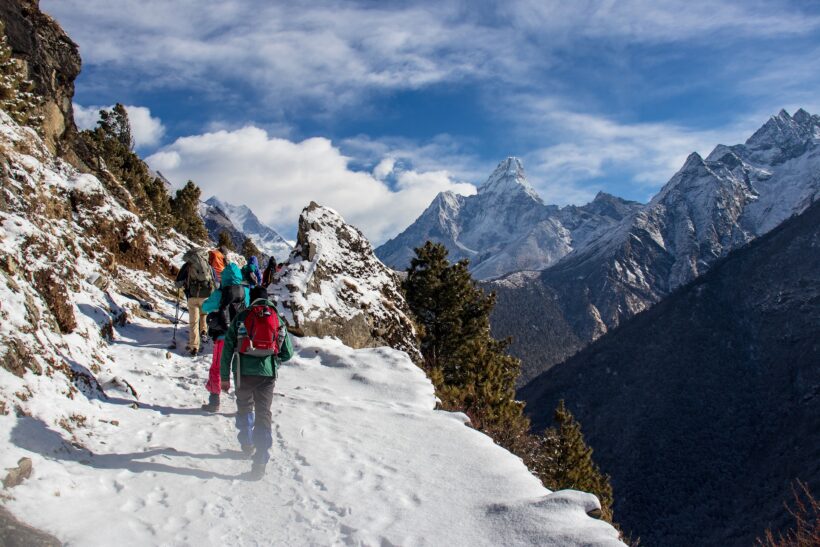Trekking on the Himalayas