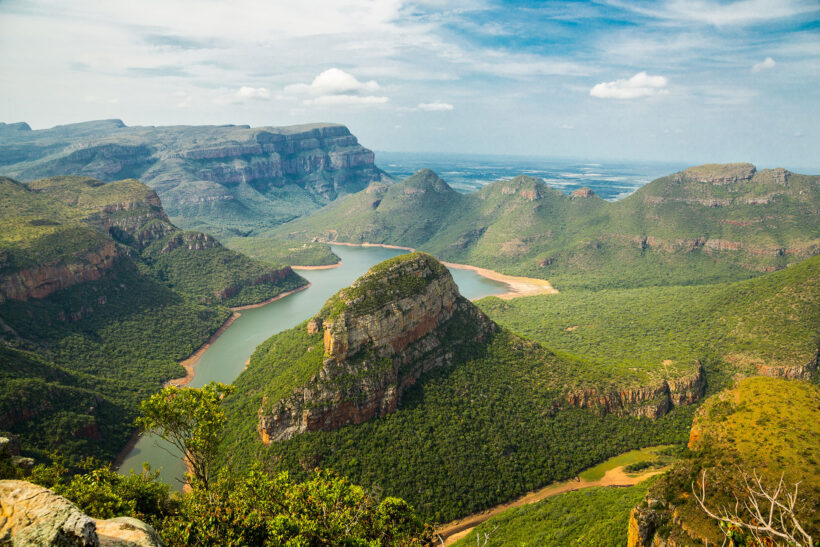 Blyde River Canyon, Mpumalanga aerial