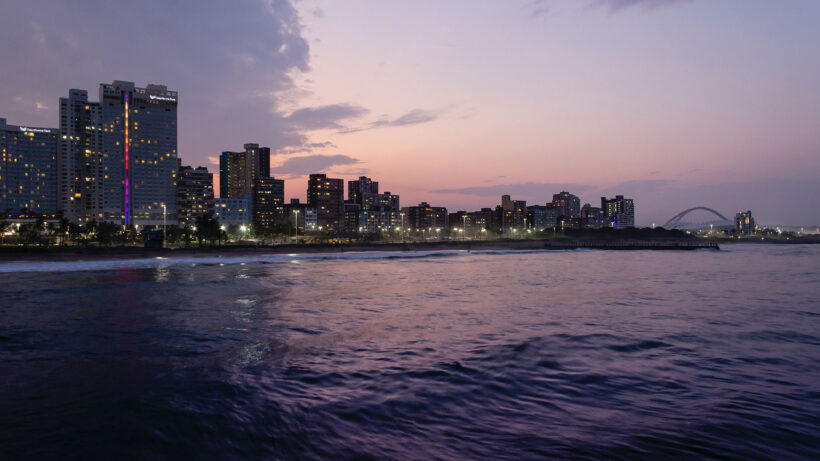 Durban at dusk