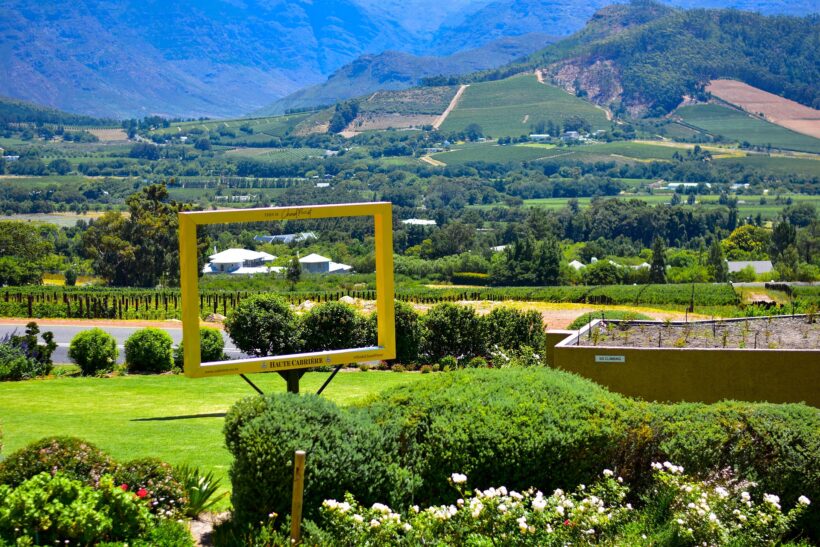 Winelands, Franschoek area