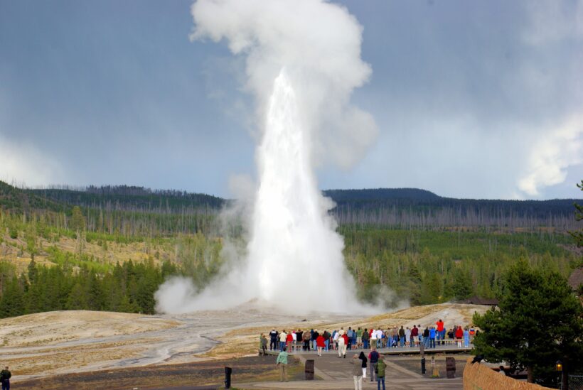 Old Faithful Geyser, Yellowstone National Park